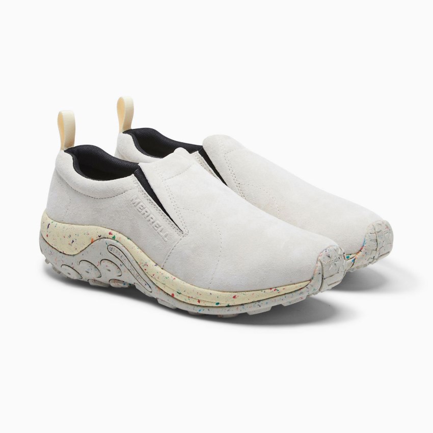 Chaussure Casual Merrell Jungle Moc Blanche Homme | Y.N.PMAF